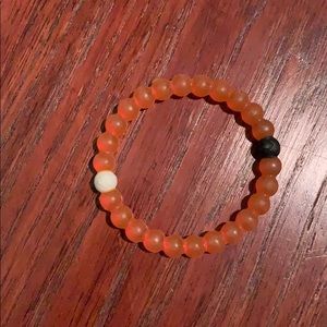 Orange Lokai bracelet